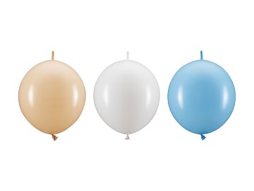 Balony z łącznikiem, 33 cm, mix (1 op. / 20 szt.)