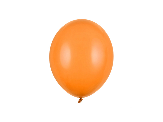 Ballons Strong 23 cm, Pastel Mand. Orange (1 pqt. / 100 pc.)