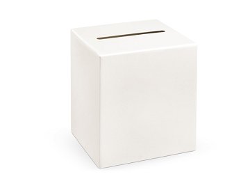 Wedding card box, cream, 24x24x24cm
