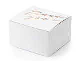 Boîtes de remerciement, blanches, 6x3,5x5,5cm (1 pqt. / 10 pc.)