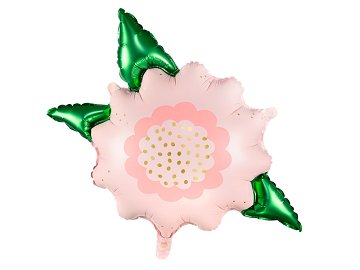 Folienballon Blume, 70x62 cm, mix