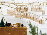 Advent calendar Bags, craft (1 pkt / 24 pc.)