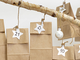 Advent calendar Bags, craft (1 pkt / 24 pc.)