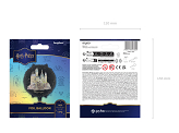 Folienballon Harry Potter Hogwarts-Schloss, 35 cm, schwarz
