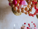 Ballons à Relier, 33 cm, rose clair (1 pqt. / 20 pc.)