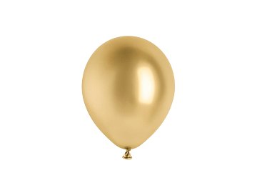 Balony Glossy 12cm, złoty (1 op. / 50 szt.)