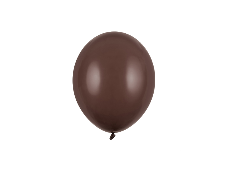 Latexballong – pastell – brun – 12 cm