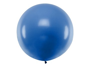 Ballon rond 1m, Bleu Pastel