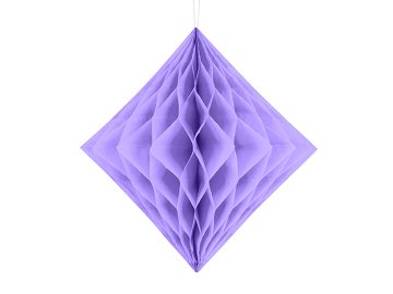 Honeycomb Diamond, lilac, 30cm