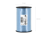 Kunststoffband, hellblau, 5mm/225m
