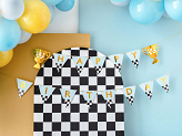 Banner Happy Birthday Trophy Cup, 2.5 m, mix