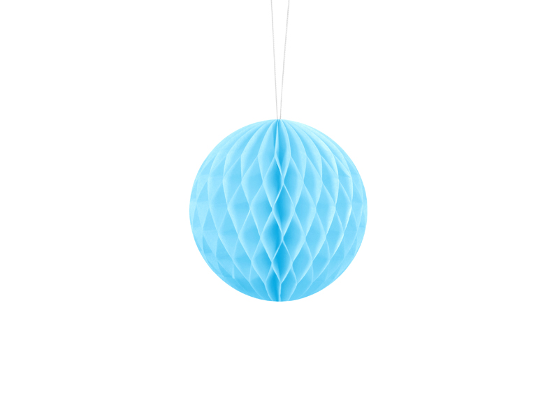 Honeycomb – Boll – himmelsblå – 10 cm