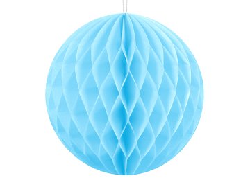 Honeycomb Ball, sky-blue, 10cm
