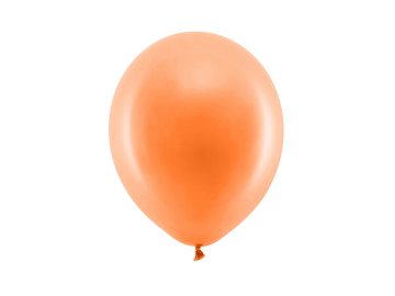 Balony Rainbow 23cm pastelowe, pomarańczowy (1 op. / 100 szt.)