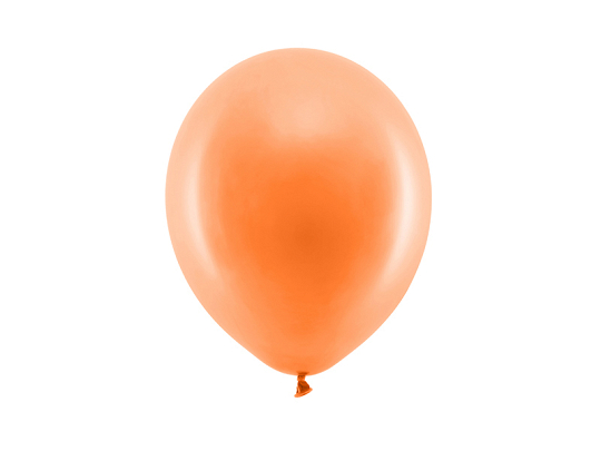 Ballons Rainbow 23 cm pastel, orange (1 pqt. / 100 pc.)
