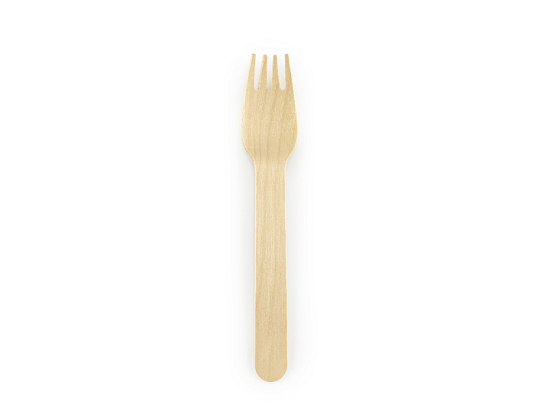 Wooden forks, 15.5cm (1 pkt / 100 pc.)