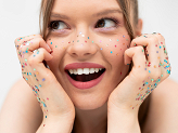 Face Glitter - Freckles, 3g, mix