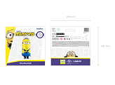 Foil balloon Minion Tim, 40x100 cm, mix