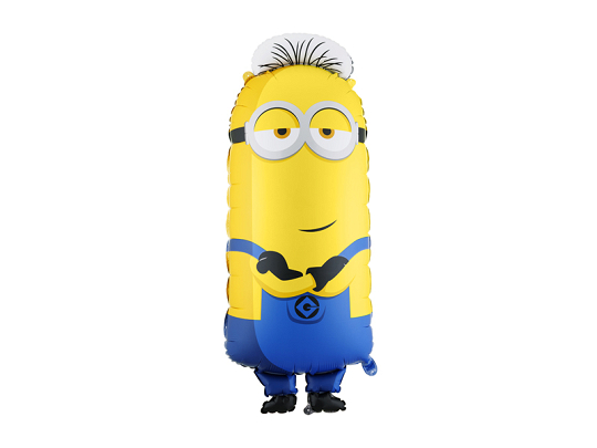 Foil balloon Minion Tim, 40x100 cm, mix