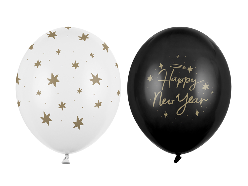 Latexballong – 30-årsdag – mix – Nyår – 30 cm