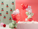 Strong Balloons 43cm, Pastel Poppy Red (1 pkt / 25 pc.)