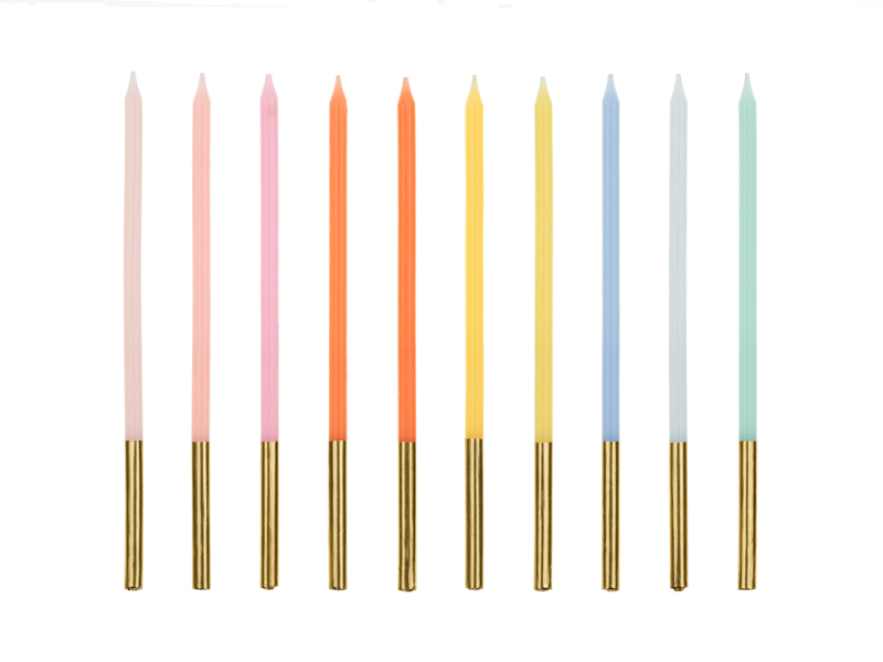 Tårtljus – Klassiska – 14 cm – 10-pack