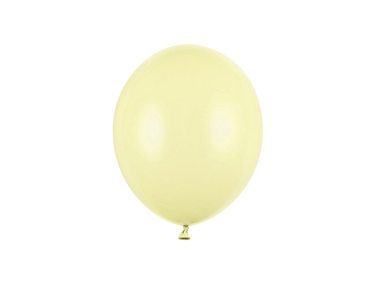 Ballon Strong 23 cm, Pastel jaune clair (1 pqt. / 100 pc.)