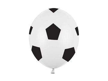 Ballon 30 cm, Ballon, Blanc pur (1 pqt. / 6 pc.)