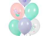 Ballons 30 cm, Meereswelt, mix (1 VPE / 6 Stk.)