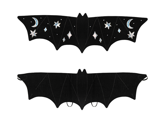 Costume - bat wings, black