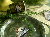 Paper plates Jurassic World, 23 cm, mix (1 pkt / 6 pc.)