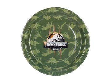 Paper plates Jurassic World, 23 cm, mix (1 pkt / 6 pc.)