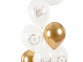 Balloons 30 cm, God Bless, Pastel Pure White (1 pkt / 50 pc.)