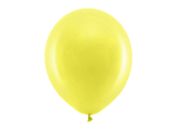 Ballons Rainbow 30 cm pastel, jaune (1 pqt. / 100 pc.)