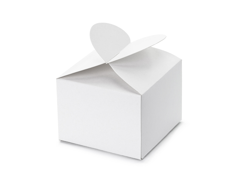 Presentask – vit – 5x6 cm – 10-pack