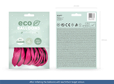 Ballons Eco 30 cm pastel, fuchsia (1 pqt. / 10 pc.)