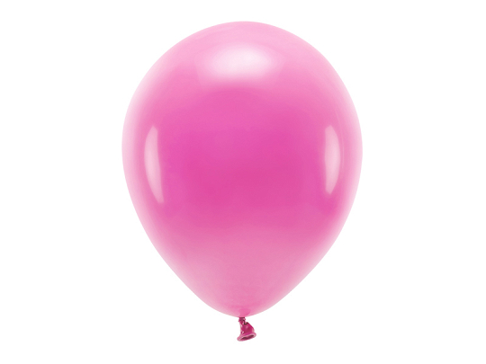 Ballons Eco 30 cm pastel, fuchsia (1 pqt. / 10 pc.)