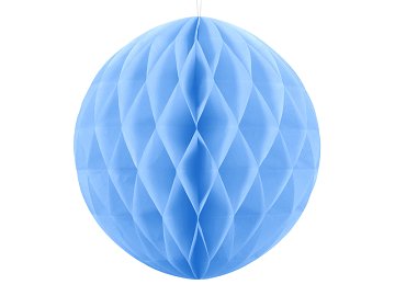 Wabenball, Hellblau, 40 cm