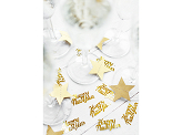 Confetti Happy New Year, gold, 4 x 2cm, 3g