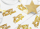 Confetti Happy New Year, gold, 4 x 2cm, 3g