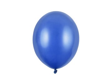 Ballons 27cm, Bleu métallisé (1 pqt. / 10 pc.)