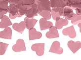 Canon à confettis avec coeurs, or rose, 60cm