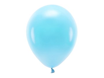 Ballons Eco 30 cm bleu clair pastel (1 pqt. / 100 pc.)