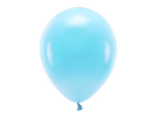 Ballons Eco 30 cm bleu clair pastel (1 pqt. / 100 pc.)