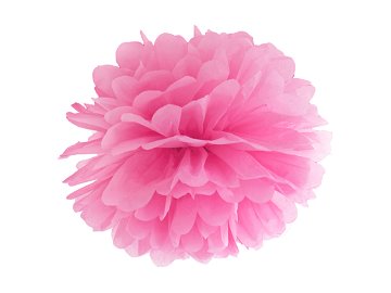 Tissue paper Pompom, pink, 25cm