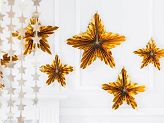 Rideau - Étoiles, argent, 100 x 245 cm