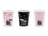 Paper cups Boo!, mix, 220ml (1 pkt / 6 pc.)