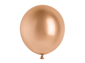 Balony Glossy 46cm, różowe złoto (1 op. / 5 szt.)