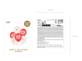 Ballons 30 cm, You're next, Mix (1 VPE / 6 Stk.)