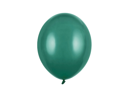 Ballons Strong 27 cm, vert bouteille pastel (1 pqt. / 10 pc.)